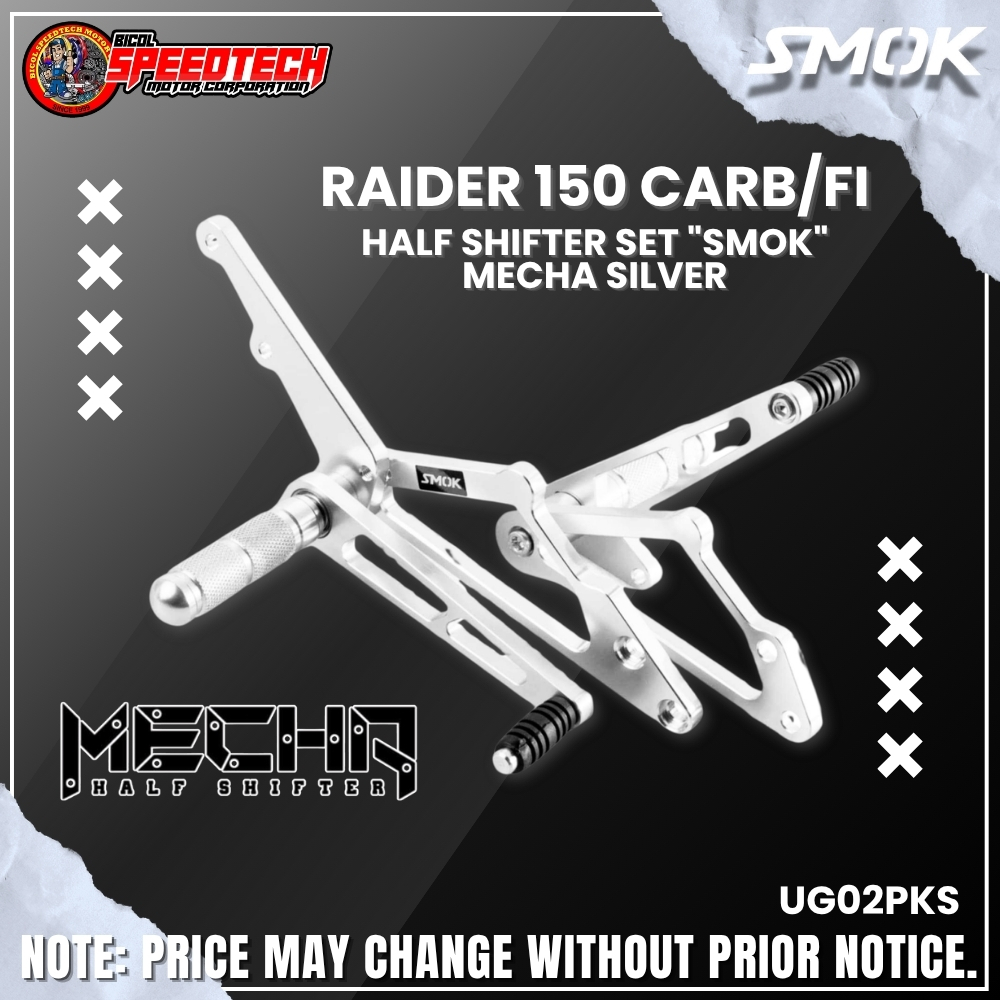 RAIDER 150 CARB/FI HALF SHIFTER SET 