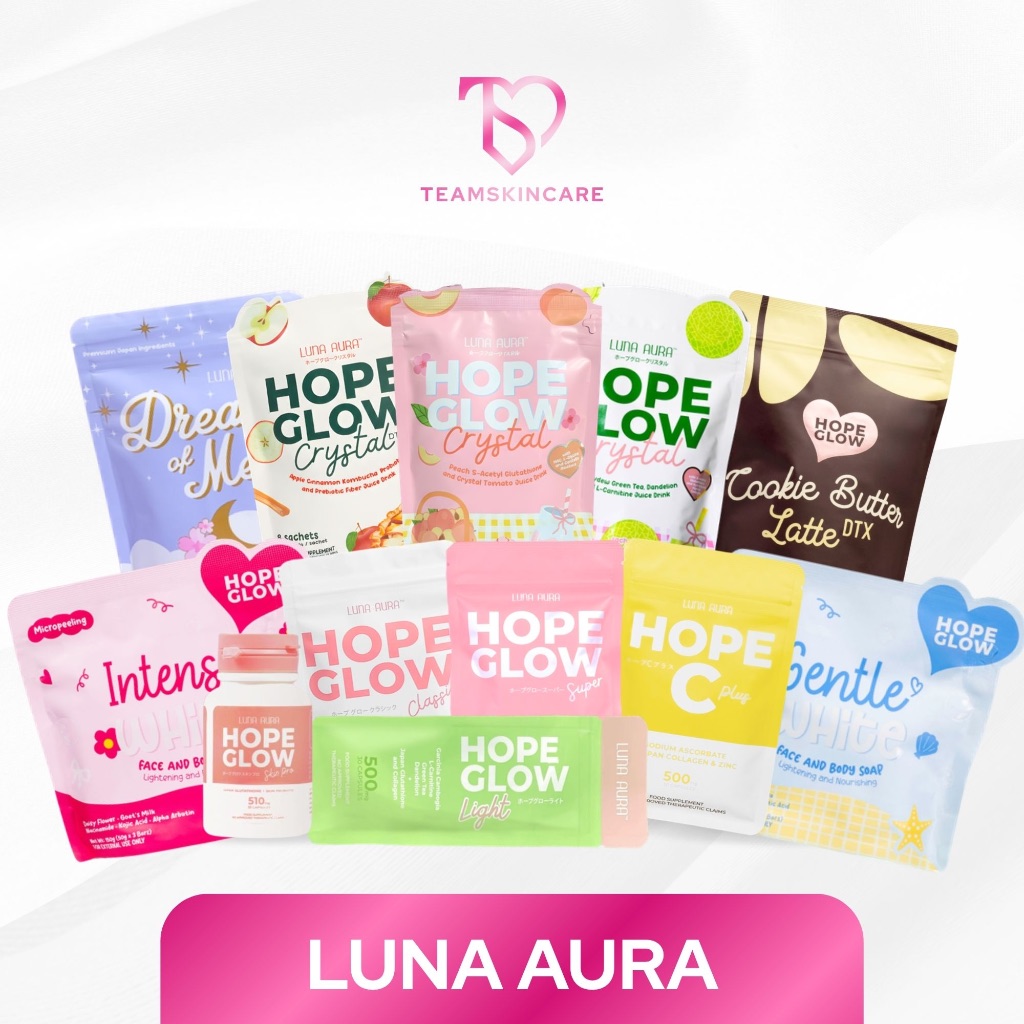 hope glow glutathione review Luna Aura Glutathione Hope Glow | Skin Pro | Super Mini | Super Biggie |  Hope C Plus