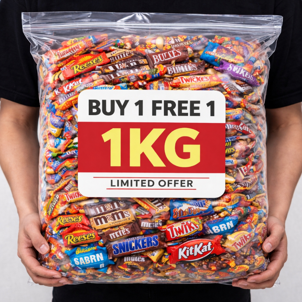 Buy 1kg Take 1Kg Russian Chocolate Mixed Fructose Candy 500g ...