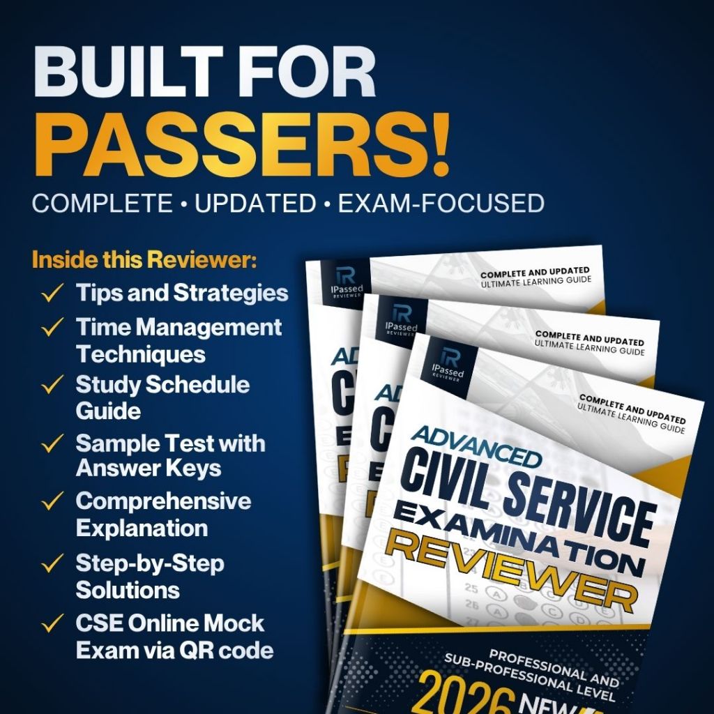 2026 CSE Reviewer Book Set | Complete & Updated with QR Code Mock Test ...