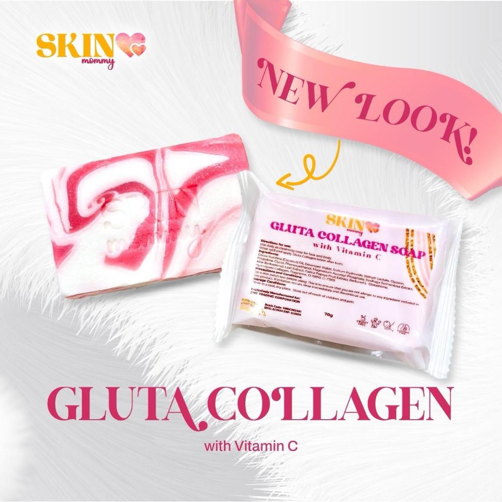 SKIN MOMMY GLUTA COLLAGEN SOAP Glutathione Collagen Whitening Brightening  Soap | Shopee Philippines