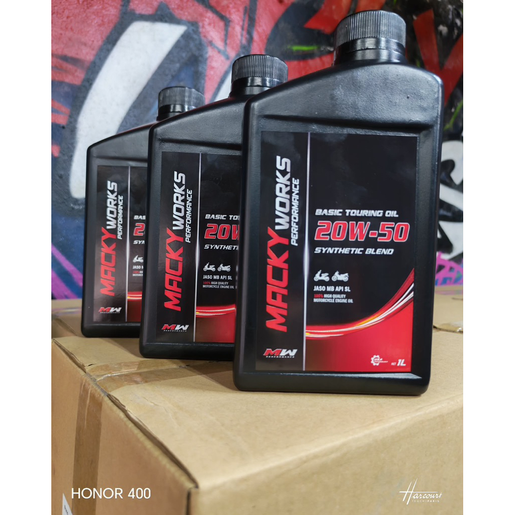 MW Performance 20W-50 Basic Touring Oil 1L For Loaded and Stock engine ...