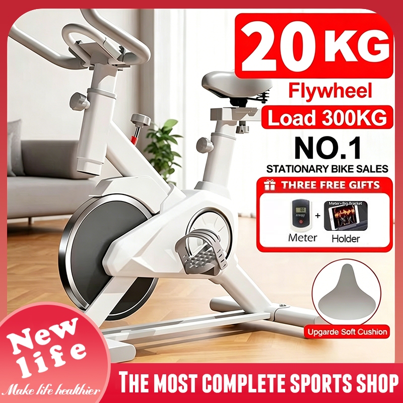 Exercise bikes For Home Workout, 15KG Flywhee Stationary Bike, Home ...