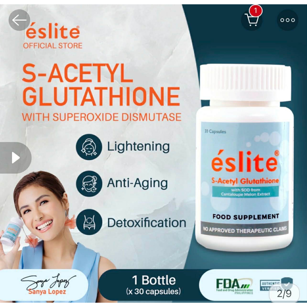 ESLITE S-ACETYL GLUTATHIONE