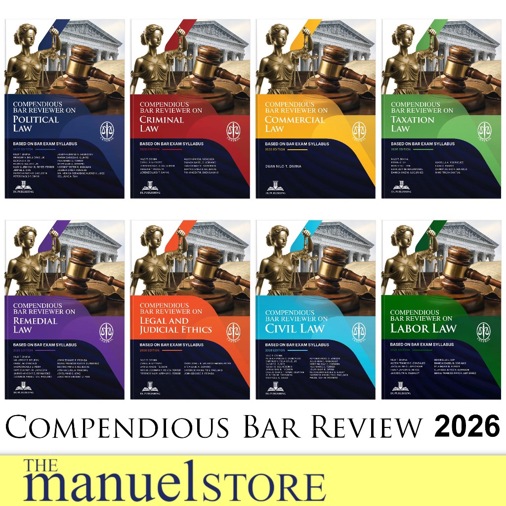 Compendious (2026) Bar Reviewer on - with Dean Nilo Divina Review ...