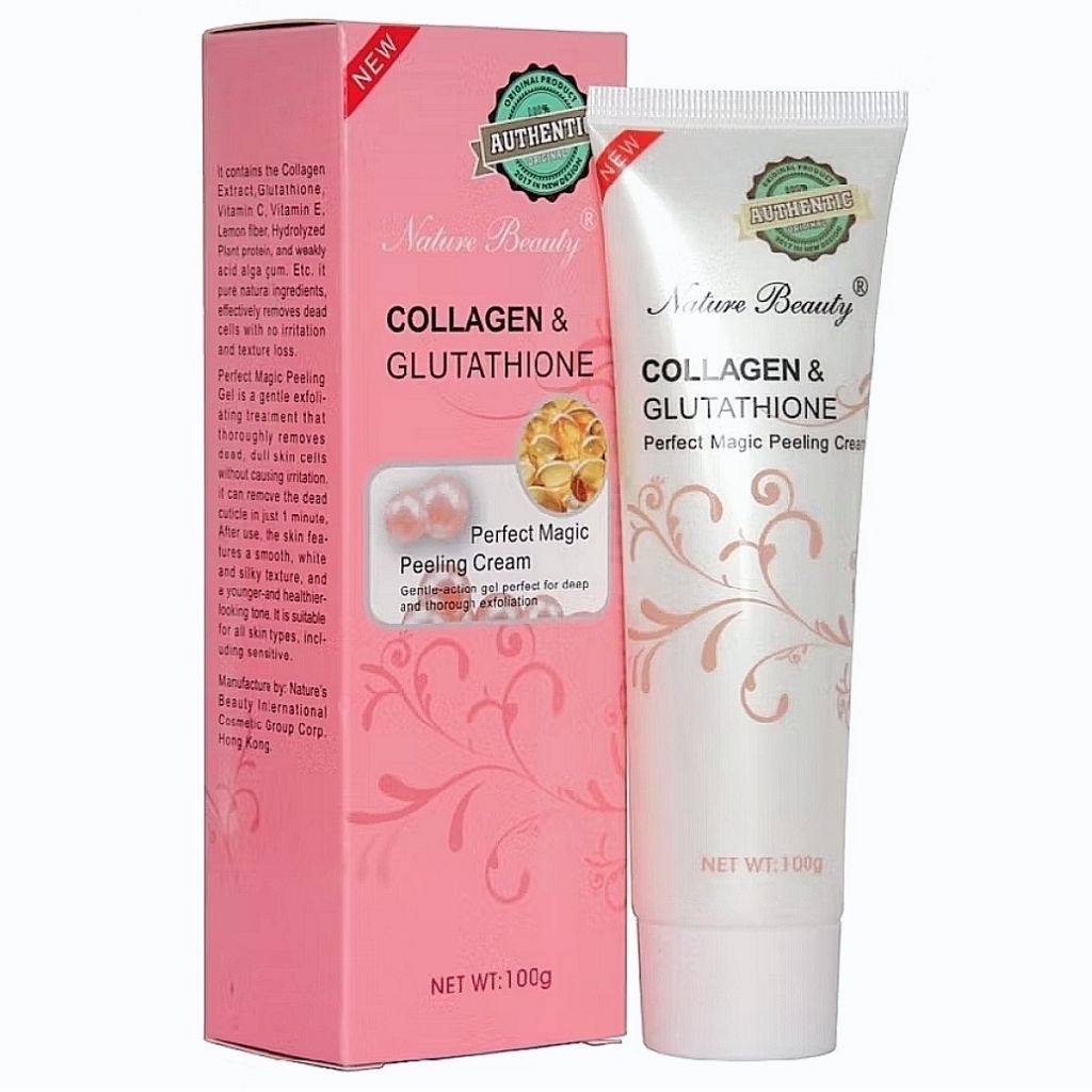 Nature Beauty Collagen & Glutathione Perfect Magic Peeling Cream 100g