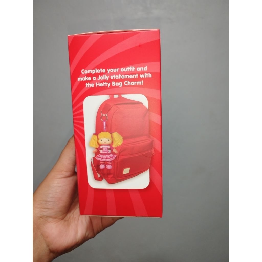 Jollibee & Hetty Bag Charm (OFFICIAL) - BRAND NEW & SEALED