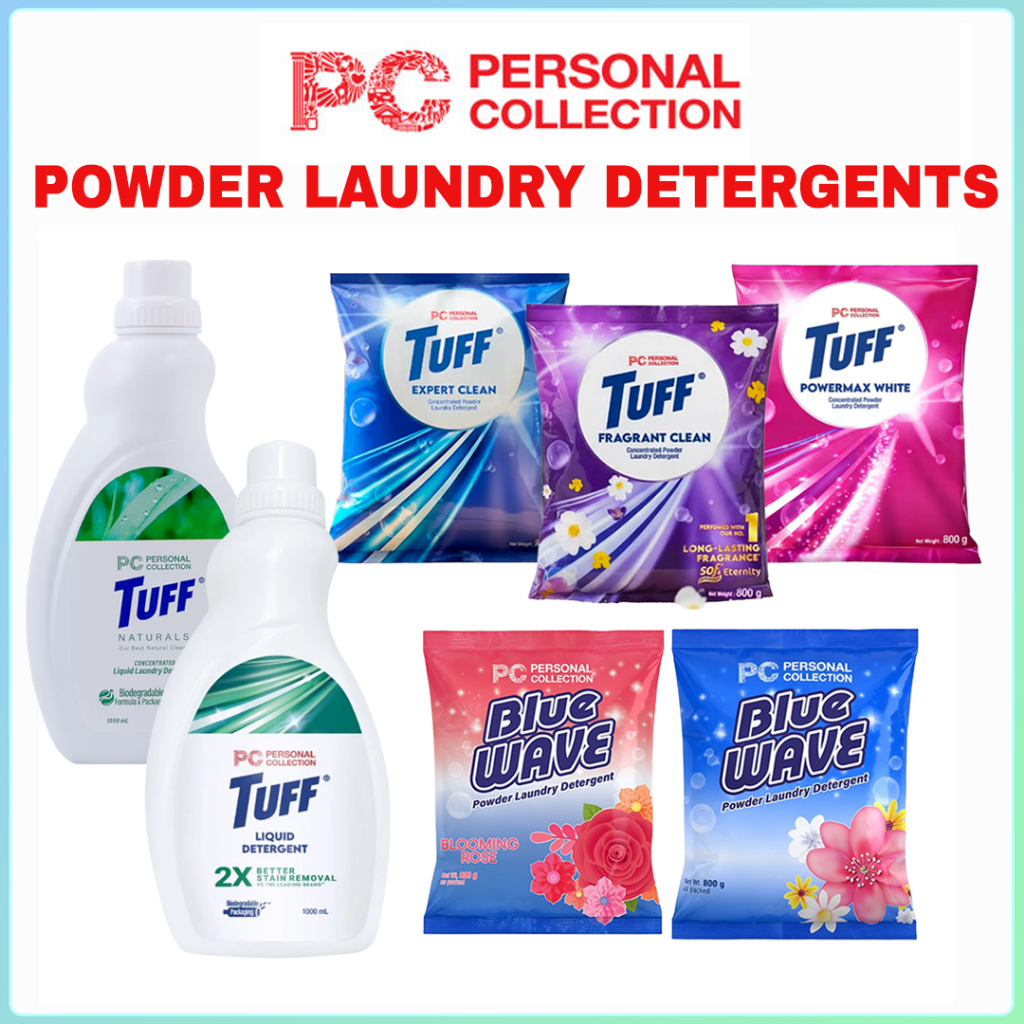 Tuff Liquid and Powdered Laundry Detergent PC Personal Collection ...