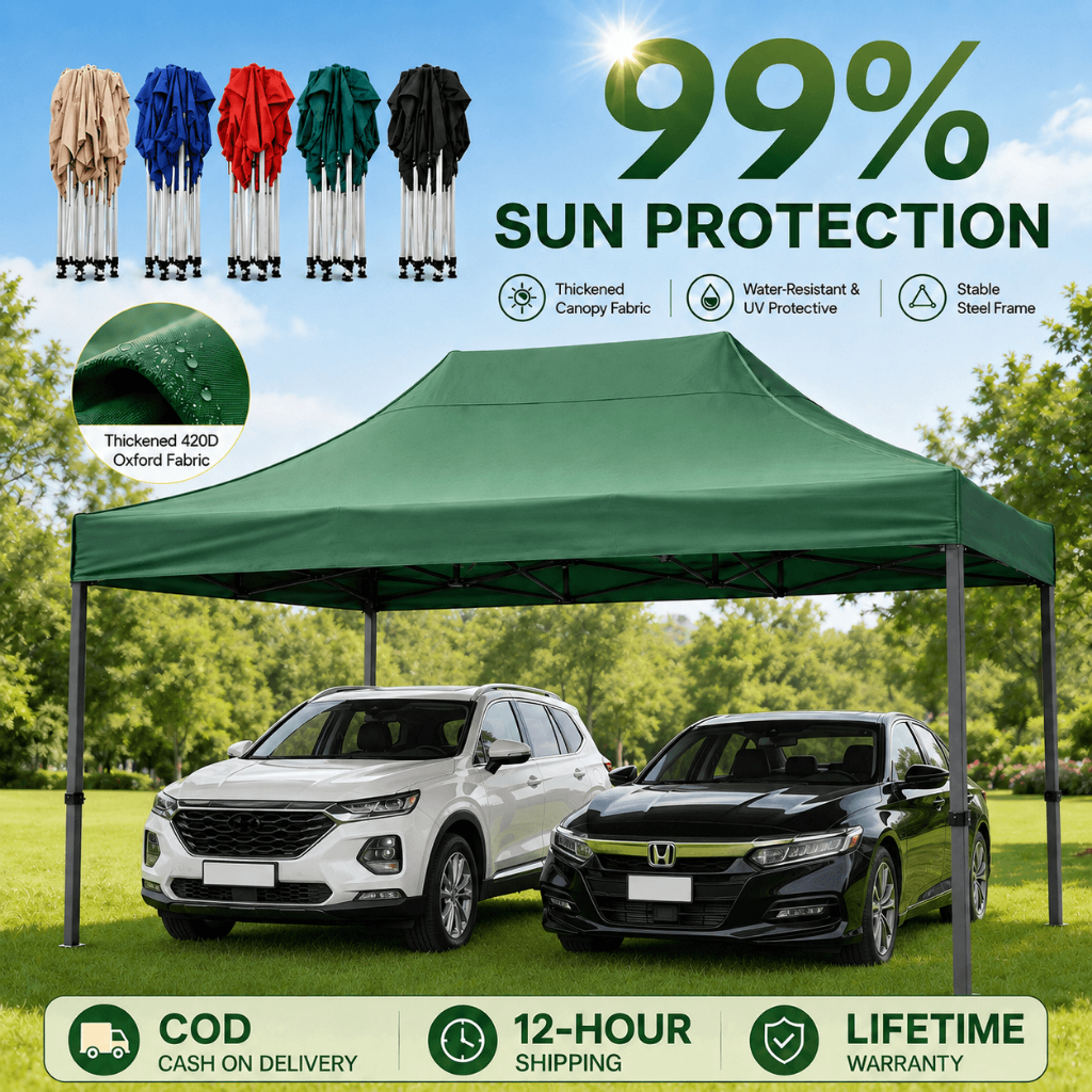 Tent Retractable Tent Waterproof Big tent Outdoor Tent Thickened ...