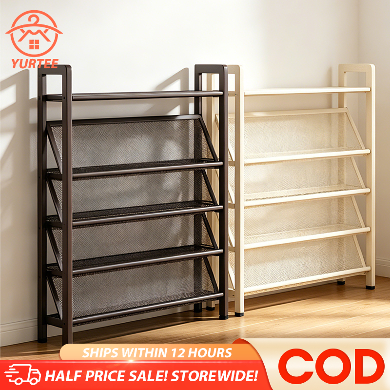Shoe Rack Iron Mesh Shoe Rack Shoes Organizer Storage Rack Dormitory ...