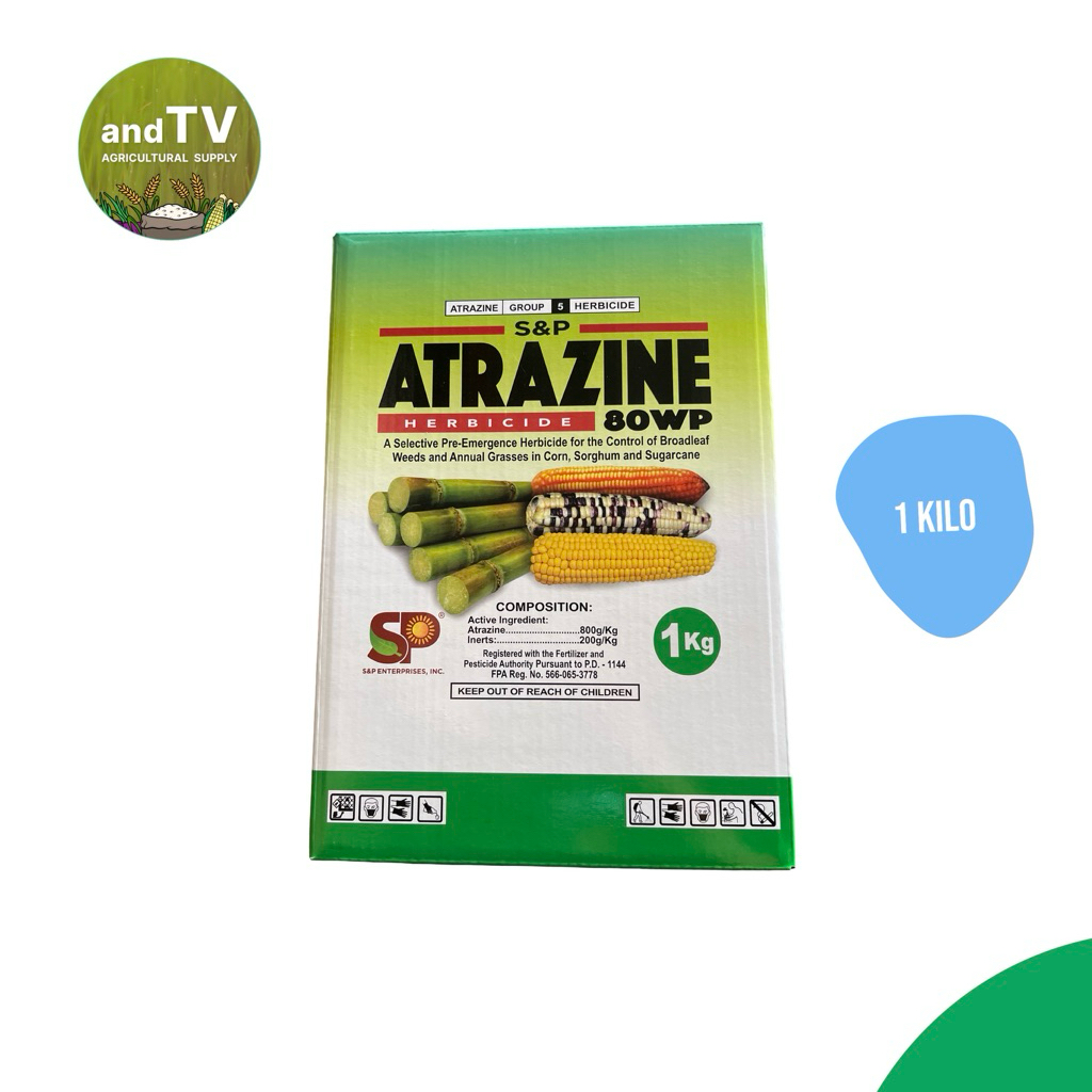 ATRAZINE Herbicide 80WP 1kg by S&P ~ atrazine | Shopee Philippines