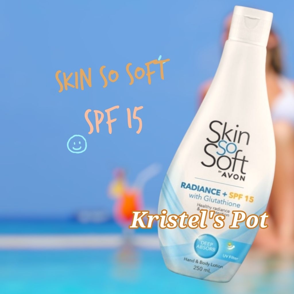 AVON Skin So Soft ultra Glutathione lotion with SPF15 250ml