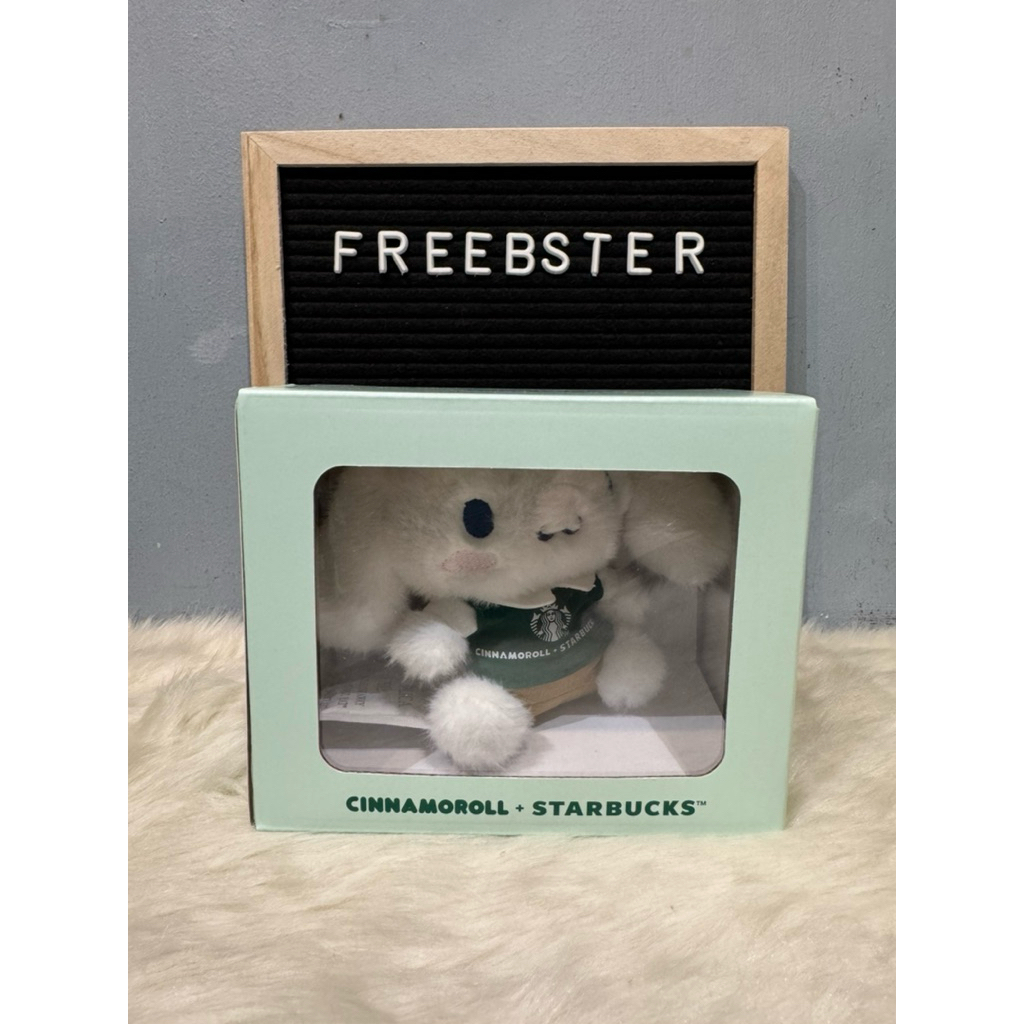 100% ORIGINAL] Starbucks Cinnamoroll in Green Apron Plush