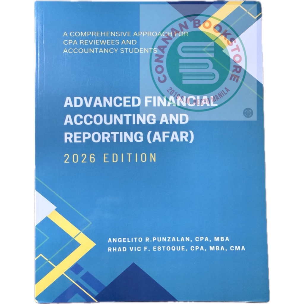ADVANCED FINANCIAL ACCOUNTING AND REPORTING (AFAR) 2026 BY PUNZALAN AND ...