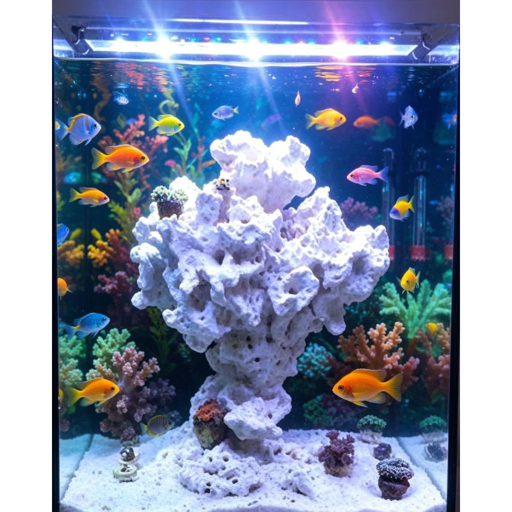 Premium Nano Marine Reef Aquarium | Complete Desktop Reef Setup | Low ...