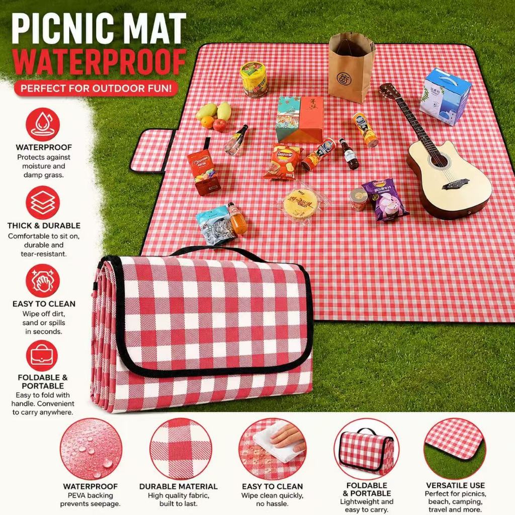 Shop picnic mat waterproof for Sale on Shopee Philippines