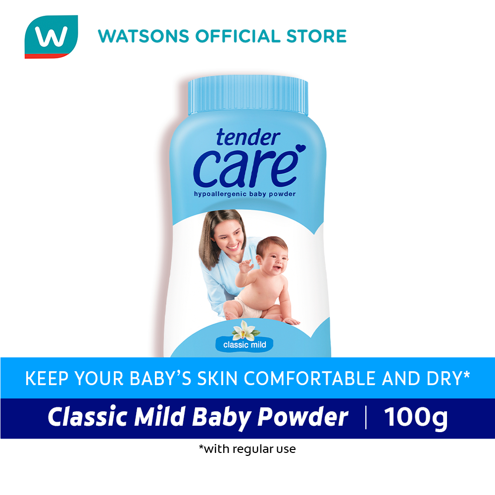Tender Care Classic Mild Baby Powder 100g | Shopee Philippines