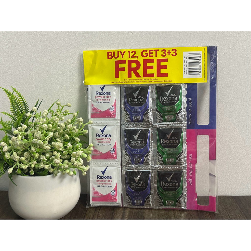 Shop rexona sachet for Sale on Shopee Philippines