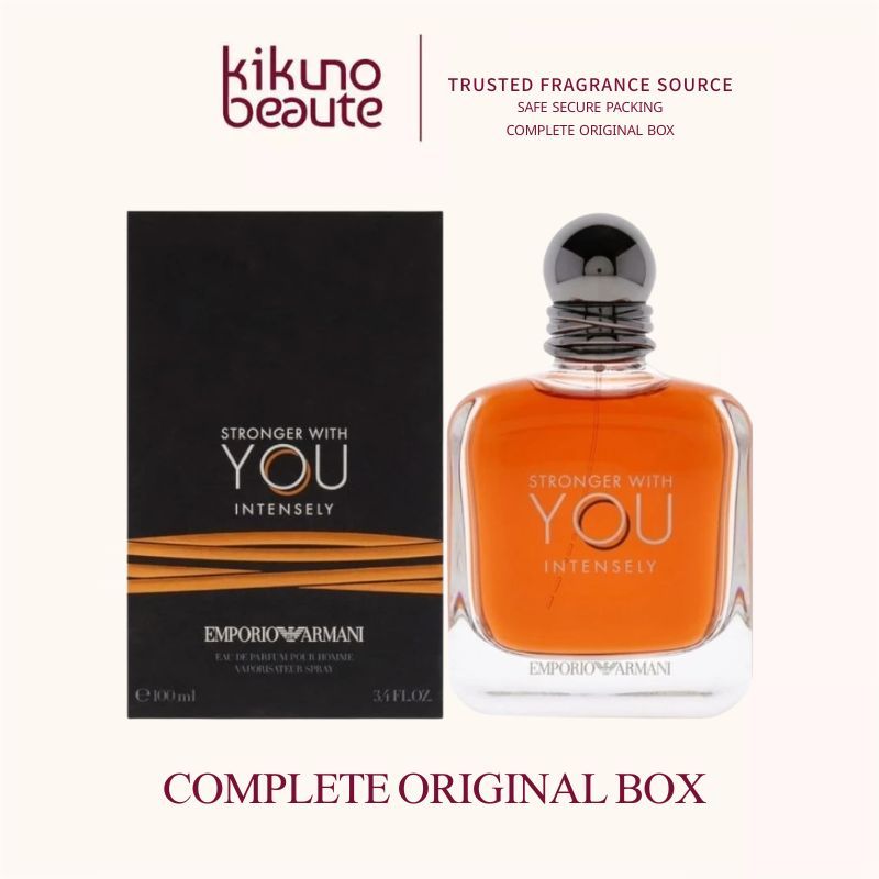 Emporio Armani Stronger With You Intensely EDP 100ml Men Perfume ...