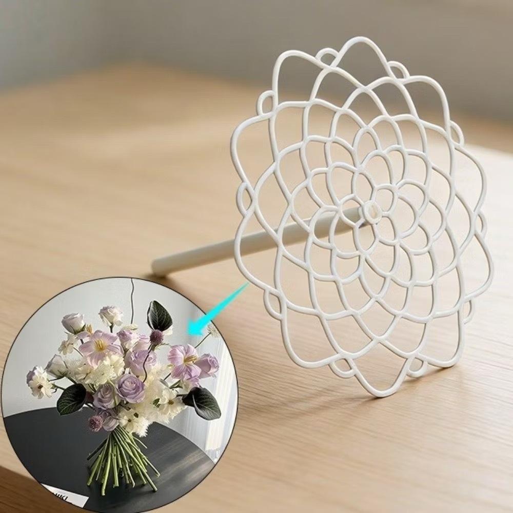 2 sets of multi-purpose flower arranging tools, spiral flower ...