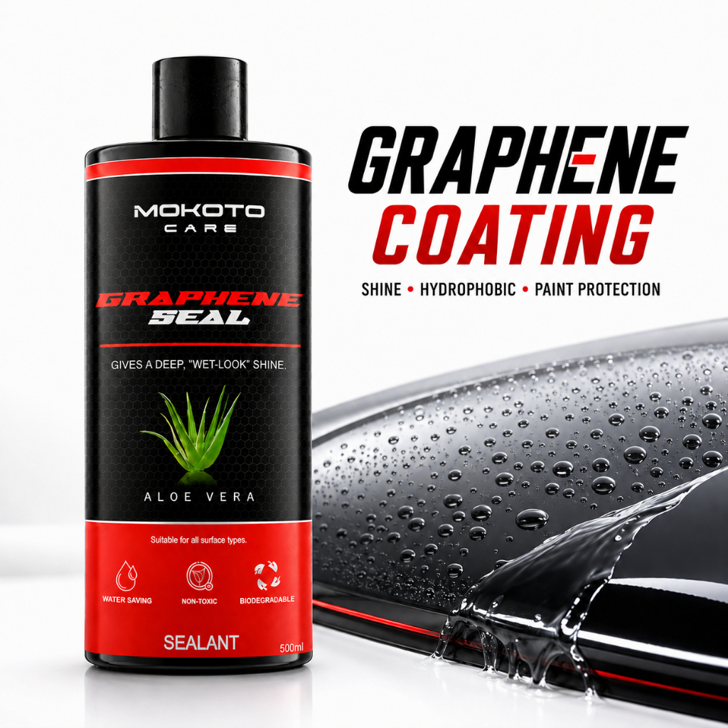 MOKOTO CARE Graphene Seal V3 500ML Spray Wax Hydrophobic Shine Paint ...