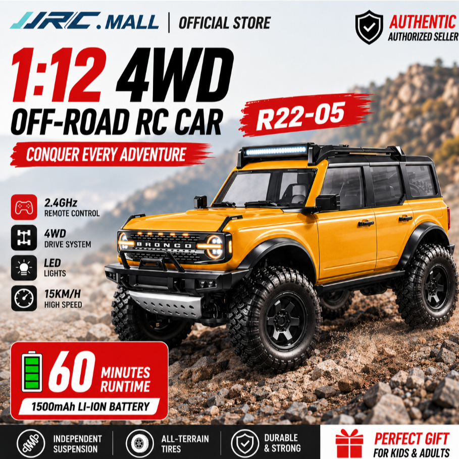RC Car 1:12 Off-Road Ford R22 2.4G Cruise Control 4WD Remote Control ...
