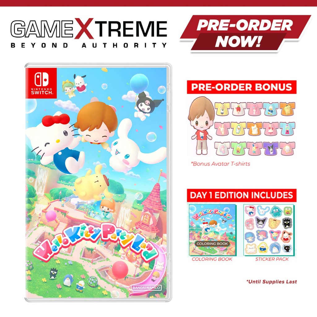 [PRE-ORDER] Nintendo Switch Hello Kitty Party Land - Day 1 Edition (ASI ...