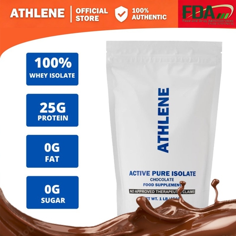 ACTIVE Pure Isolate 1LB 100% Whey Protein Isolate Powder Vanilla ...