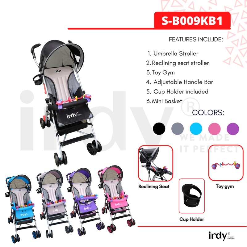 Irdy stroller mall store price