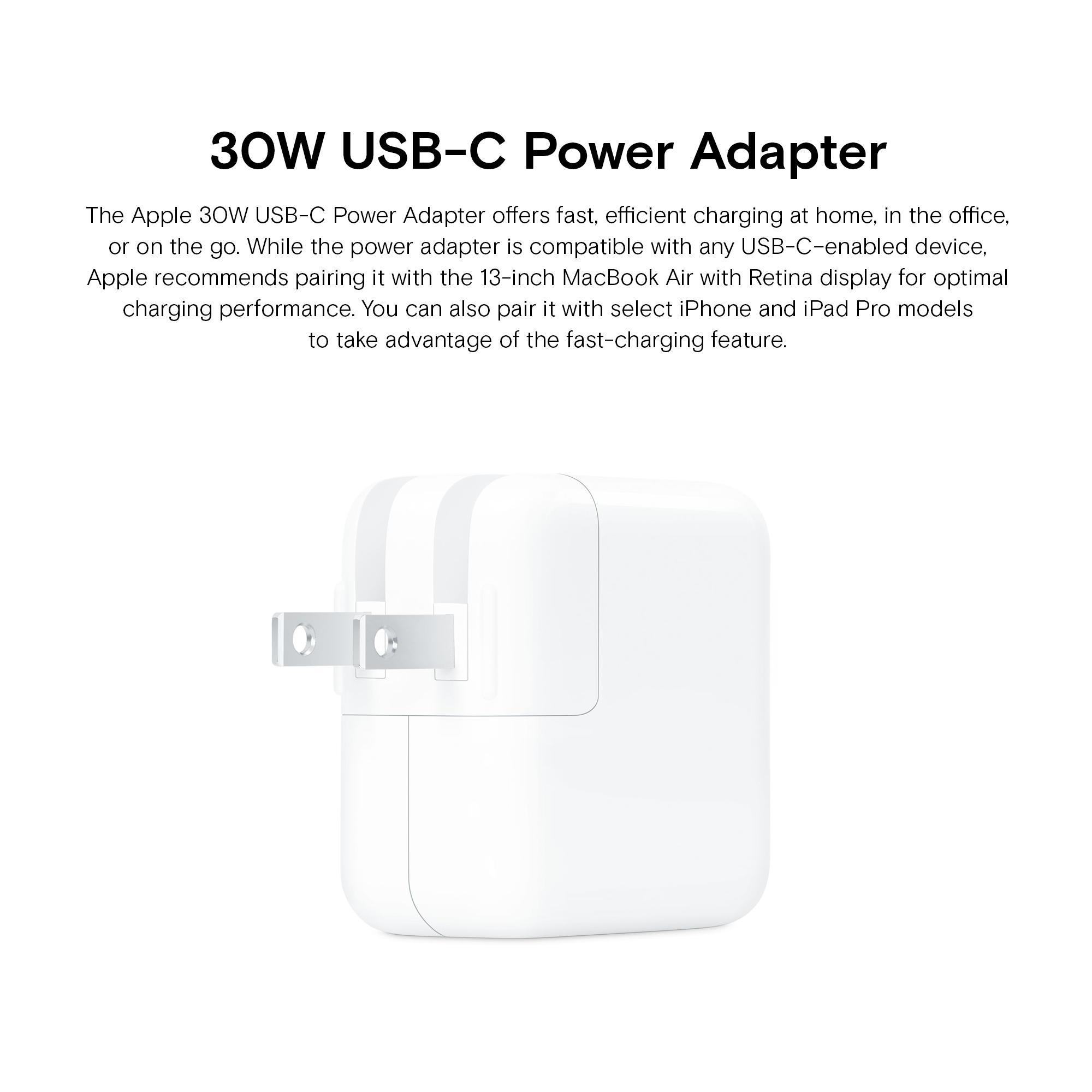 Apple 30W USB-C Power Adapter | Shopee Philippines