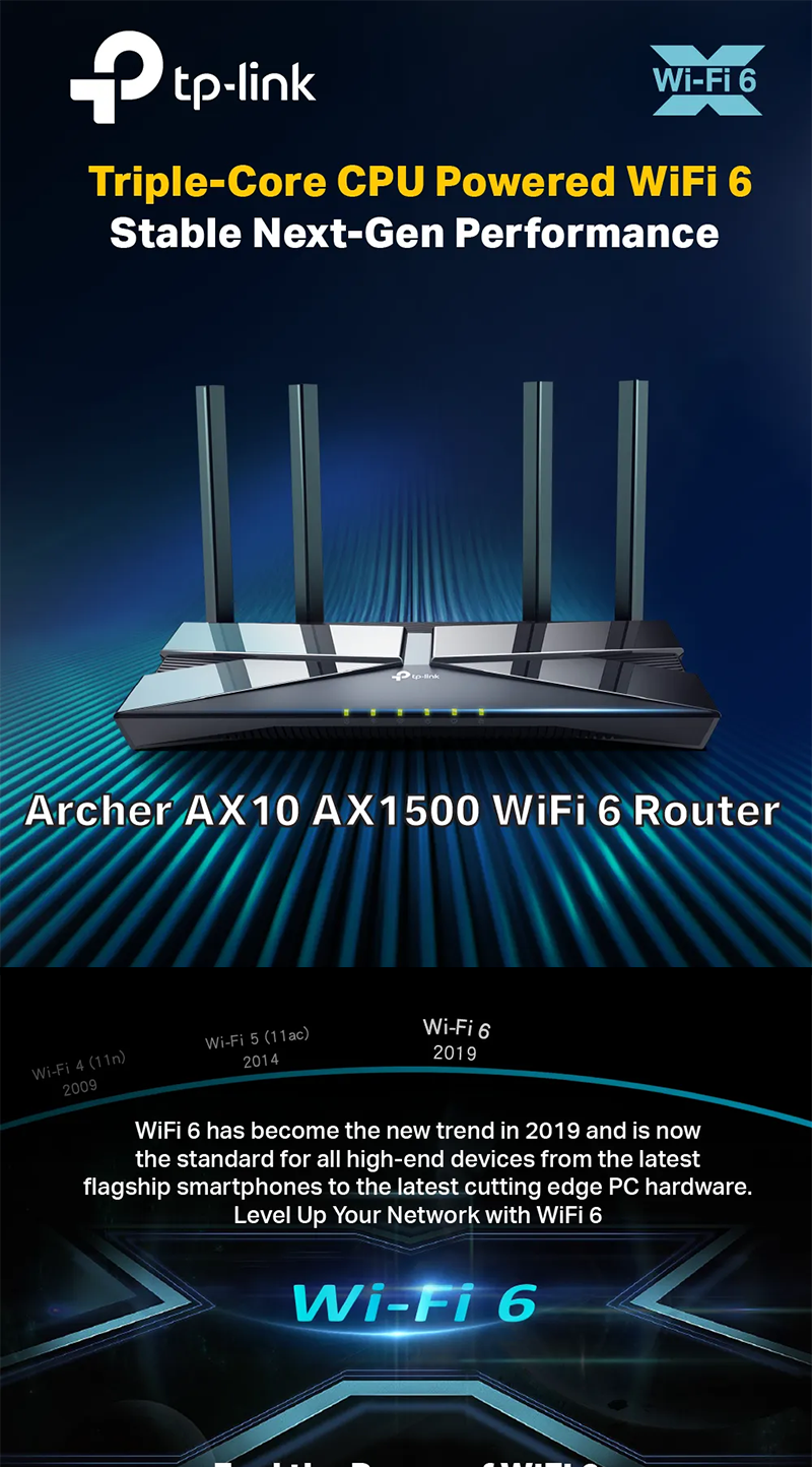 Archer AX1500, Routeur WiFi 6 AX1500