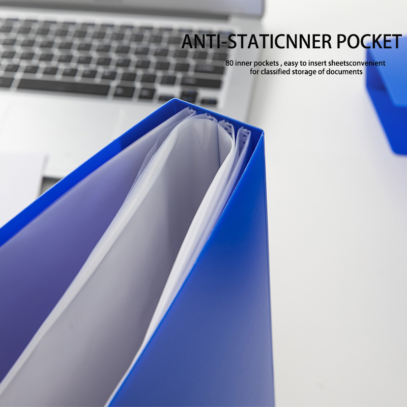 Deli A4 File Folder Document Organizer 80 Pockets Multi-Layer Test ...