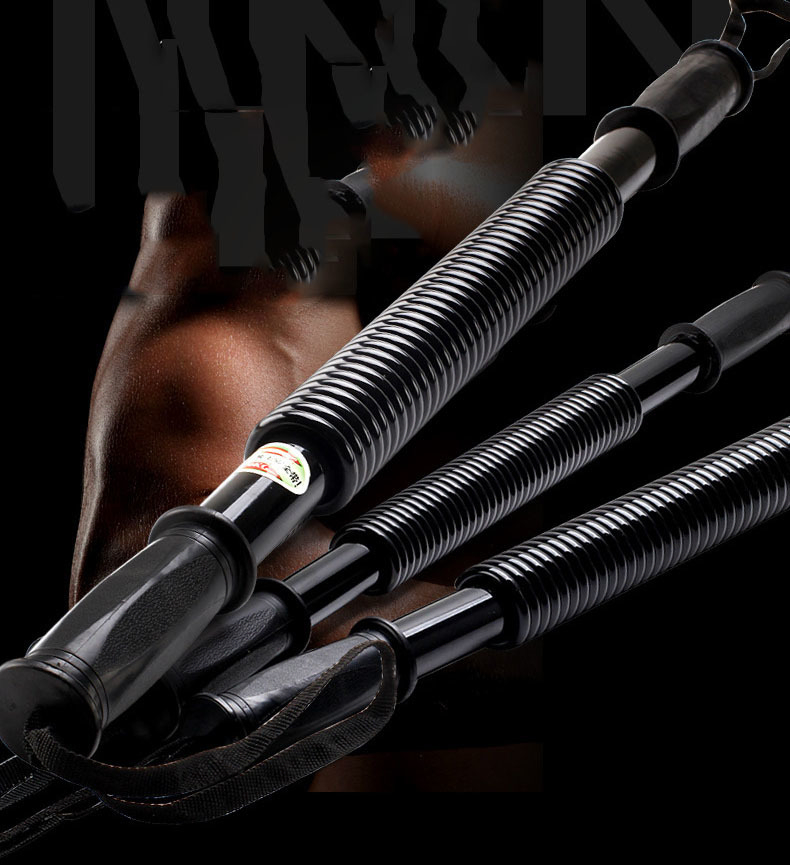 20/30/40/50/60KG Power Twister Bar Arm Force Rod Spring Forearm Muscle ...