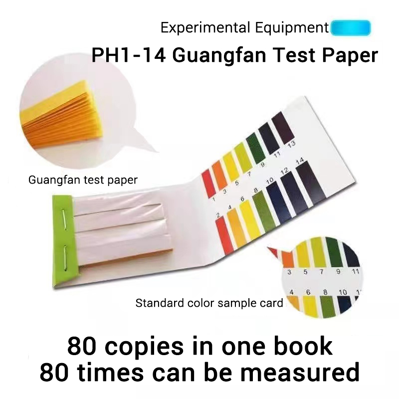 80 Strips PH Test Strips PH Test Paper Litmus 114 Full Range AcidBase