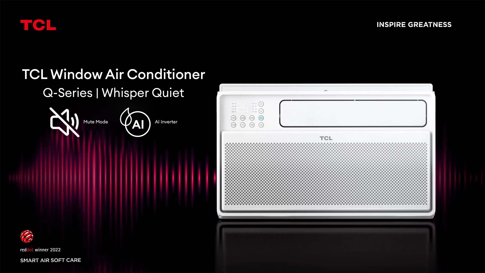 TCL 1.0 HP Inverter Aircon Window Type Smart Airconditioner TAC09CWI/UJE (Whisper Quiet