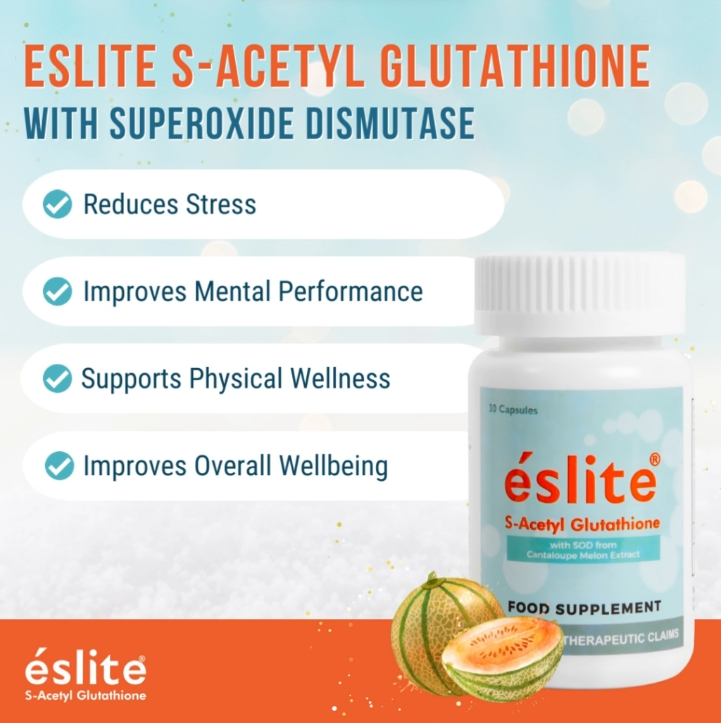 Eslite S-Acetyl Glutathione 1 Bottle (Official Distributor) | Shopee ...