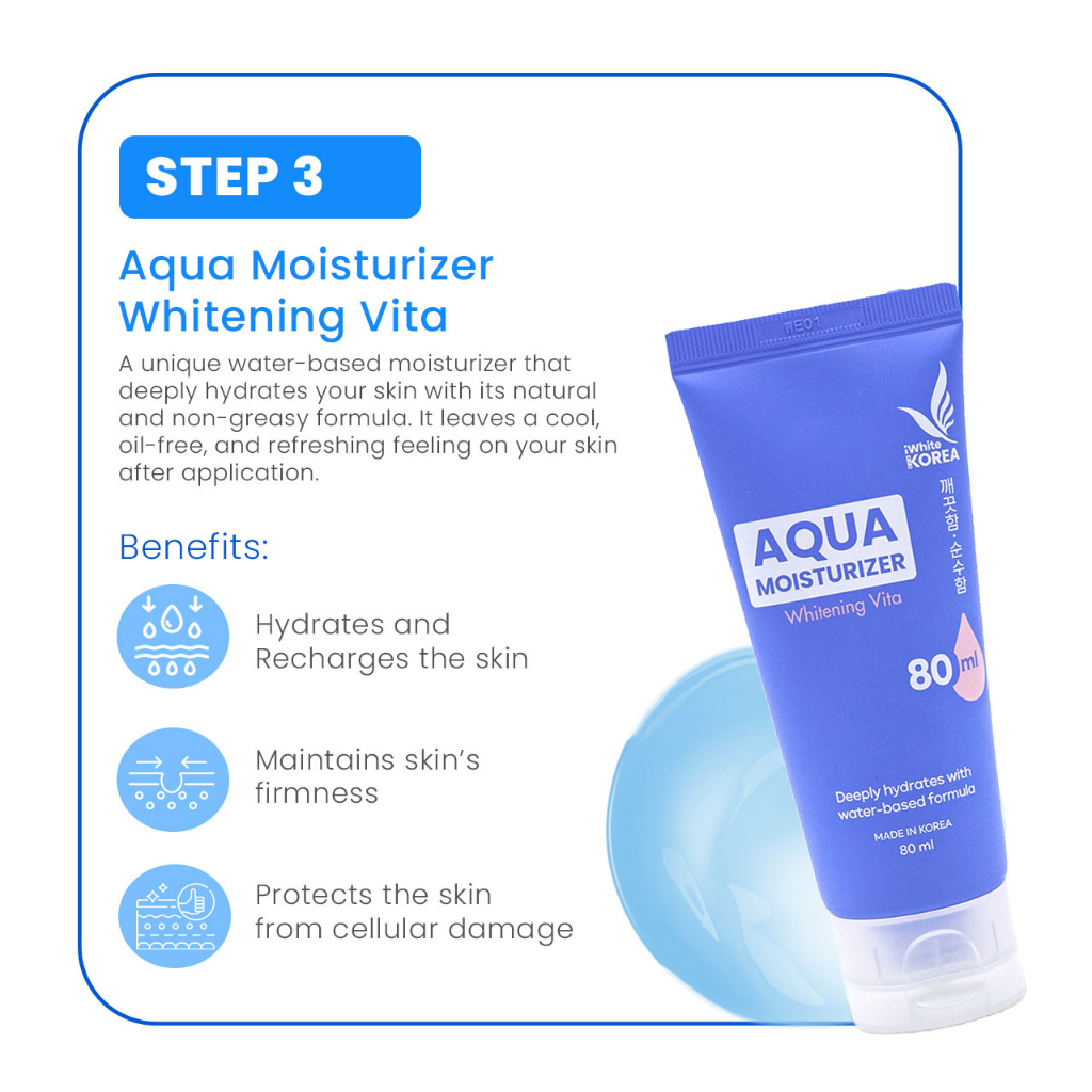 iWhite Korea Aqua Moisturizer 80ml Hydrates (Alcohol Free, Cruelty Free ...