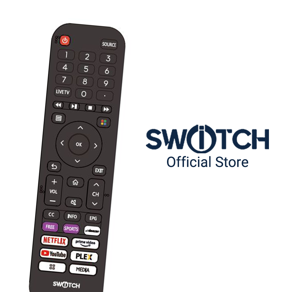 Switch Vidaa Smart TV Remote | Shopee Philippines