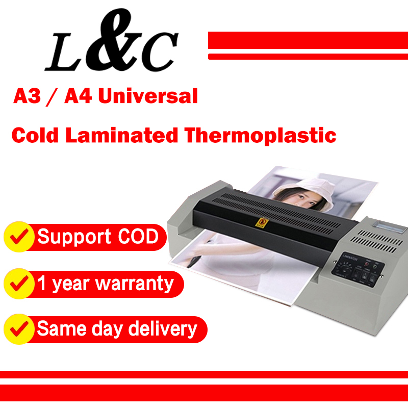 L&C A4 A3 Laminator Machine HOT/COLD/REVERSE 220v Heavy Duty Laminating ...