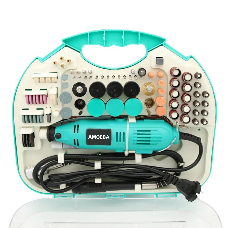 Mini GRINDE Electric Drill Set 12V DC Mini Electric Grinder Power Tool ...