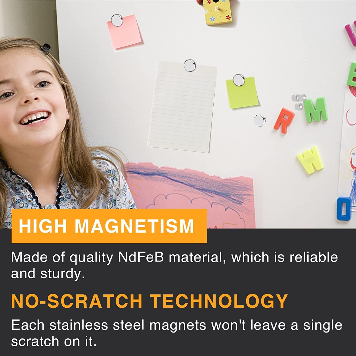 Utility Magnet Safe for Home Use Super Strong Neodymium | SSM100 ...