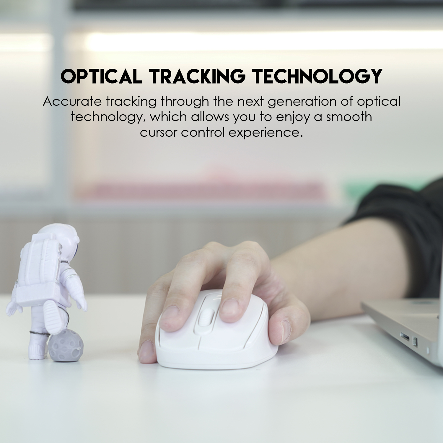 Fantech W603 Go Wireless Optical Tracking Technology Office Mouse With ...