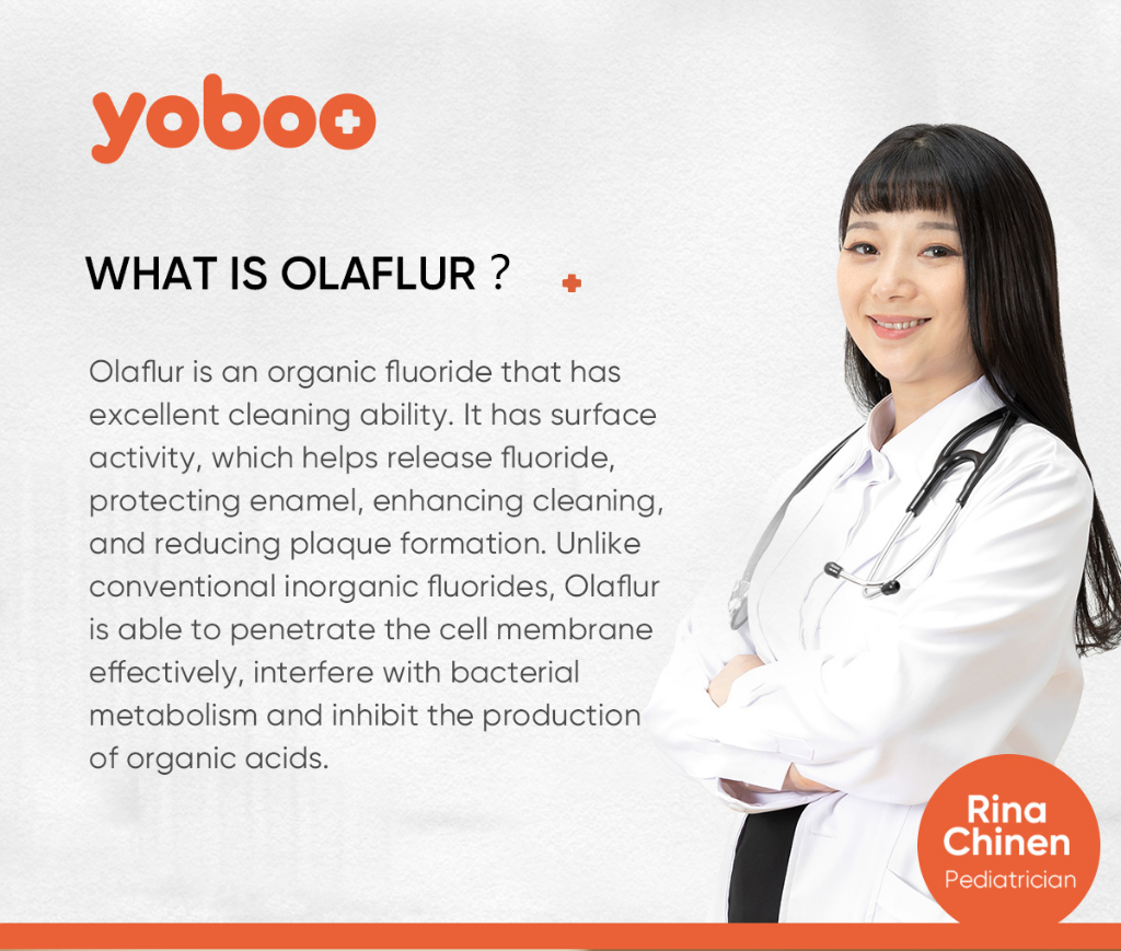 Yoboo Children's Toothpaste with Olaflur Protection I For Ages 24 ...