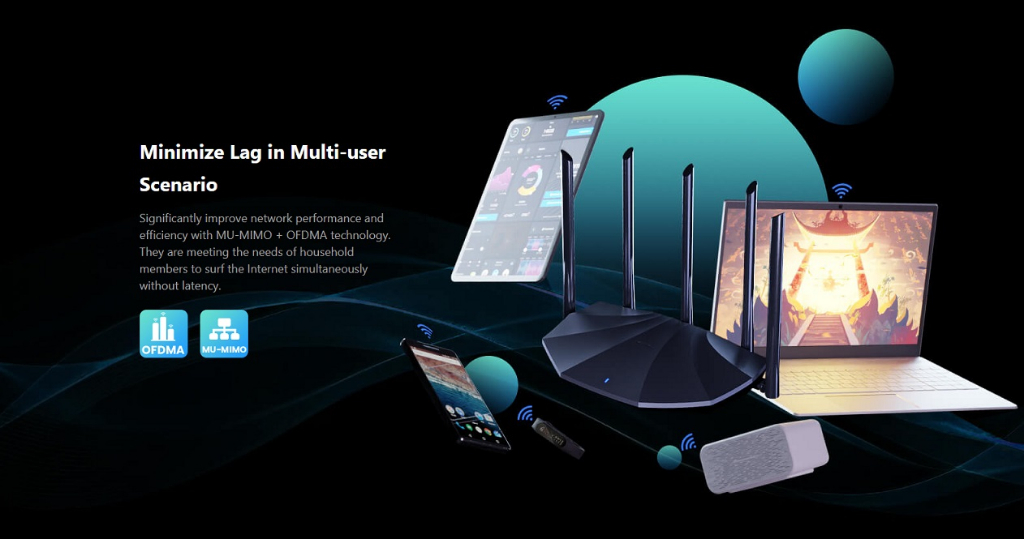 Tenda Routeur WiFi 6 RX2 Pro, Router WiFi AX1500 Bi-Bande, 5 * 6dBi Antennes à Haut Puissance %ef%bc%8clarge Couverture%ef%bc%8cports Ethernet Lan Wan Sans Configuration Gestion Intelligente Des Visi Tenda Routeur WiFi 6 RX2 Pro, Router WiFi AX1500 Bi-Bande, 5 * 6dBi Antennes à Haut Puissance %ef%bc%8clarge Couverture%ef%bc%8cports Ethernet Lan Wan Sans Configuration Gestion Intelligente Des Visi