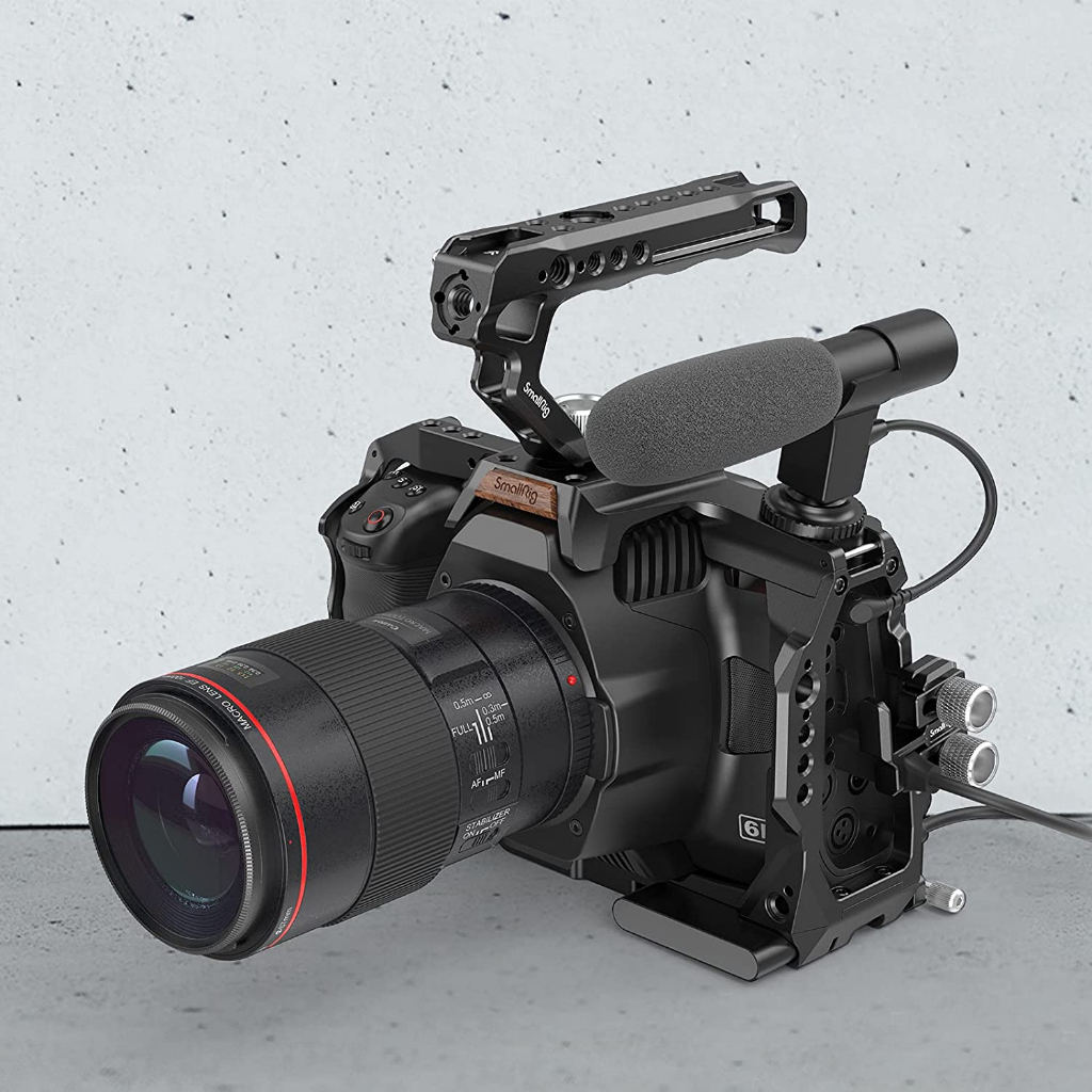 SmallRig Ergonomic Universal Top Handle w/ ARRI Style Anti-Twist Screw ...