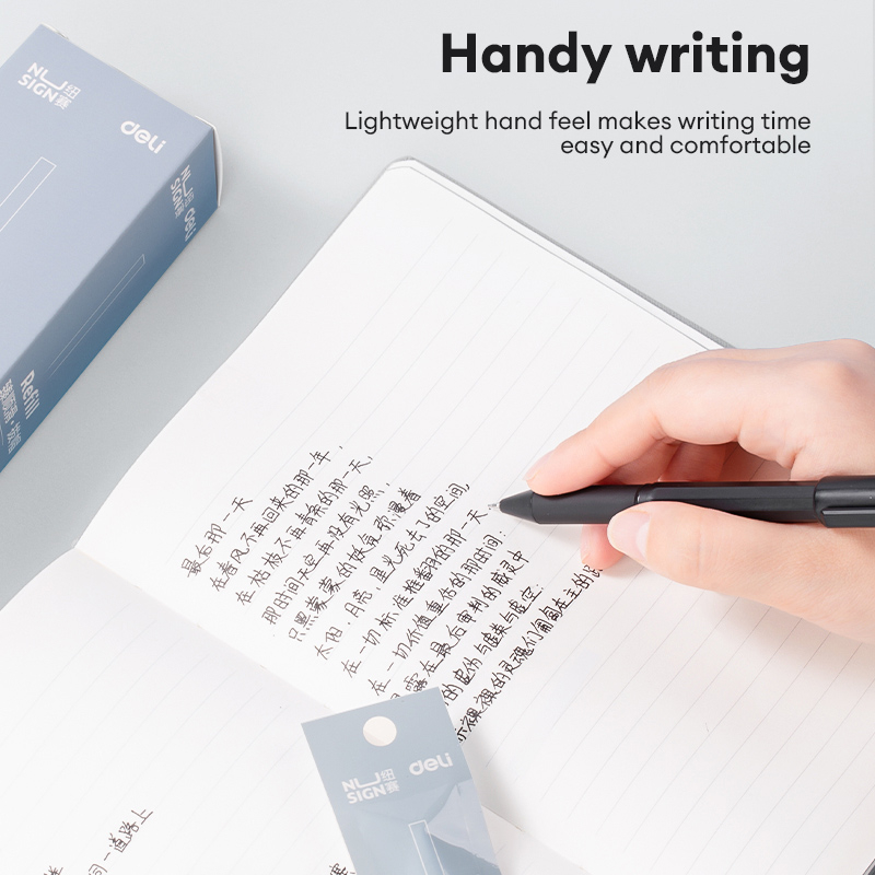 Nusign by Deli Gel Pen Refills 0.5mm Black 1 Pcs NS780 NS760 | Shopee ...