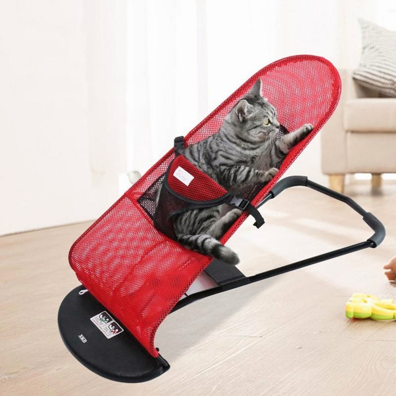 Doogo Pet Rocking Bed Dog Chair Cat Small Nest Portable Folding ...