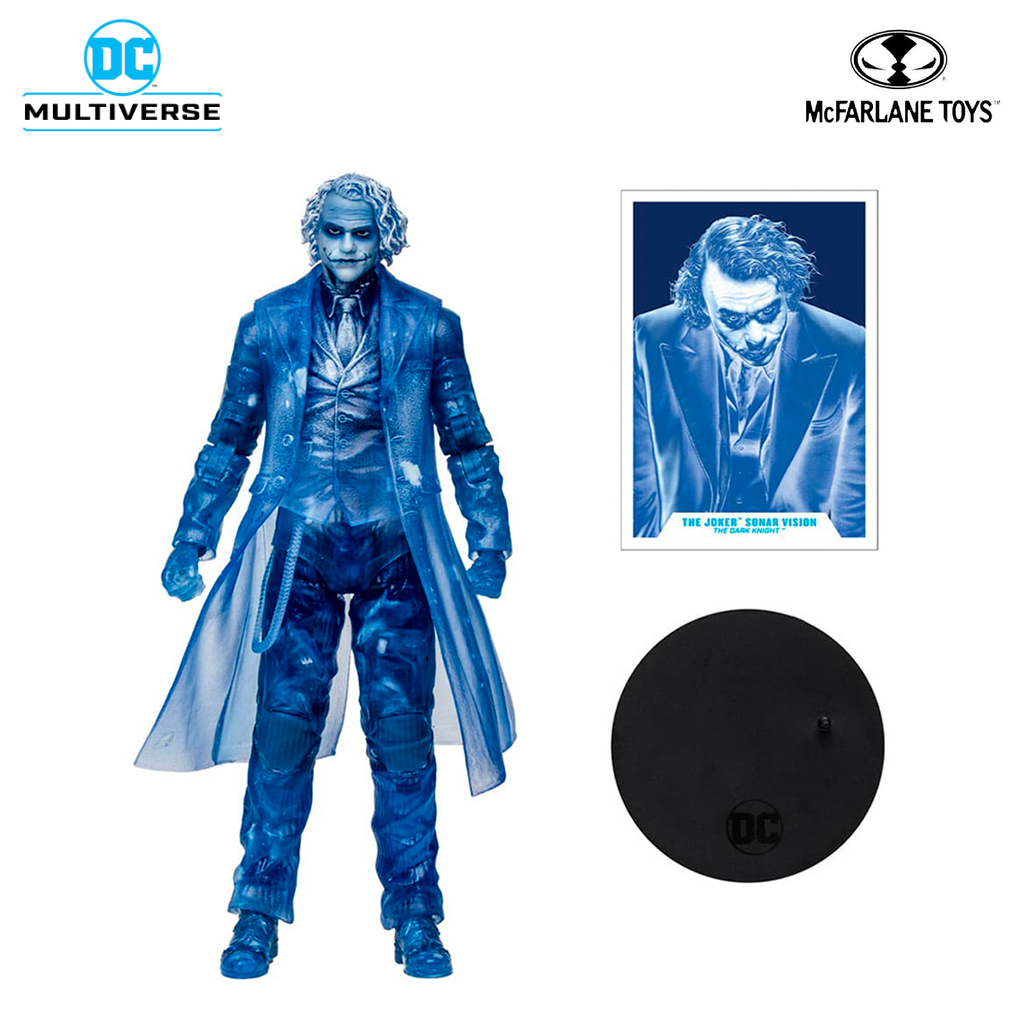 McFarlane Toys DC MULTIVERSE: THE JOKER (THE DARK KNIGHT)(SONAR VISION ...
