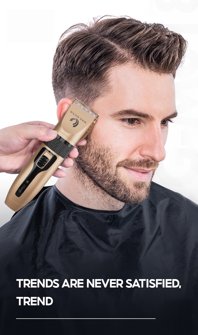 HAN RIVER Razor Hair Cut Cordless Professional Razor USB Rechargeable ...