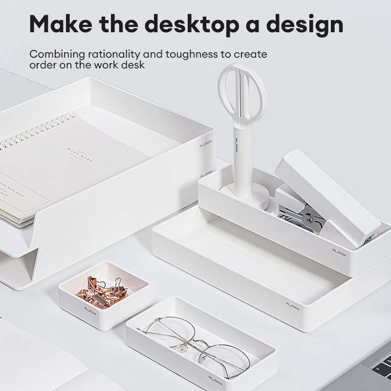 Nusign by Deli Desktop Organizer File Document Paper Tray Storage ...